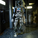 Illustration for article titled The Navy Wants To Fight Future Fires With This Gangly Android
